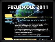 futurscout 2011 - noch 9 Monate